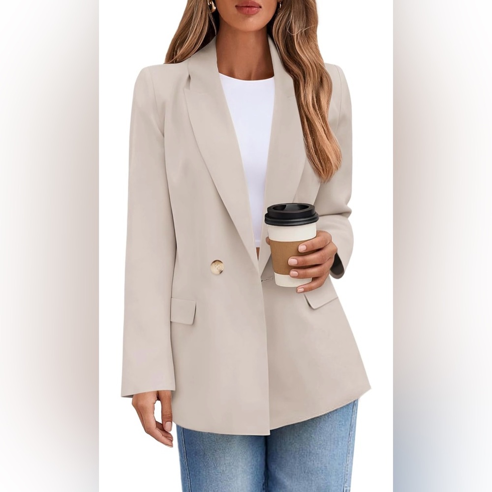 Women's Cream Blazer